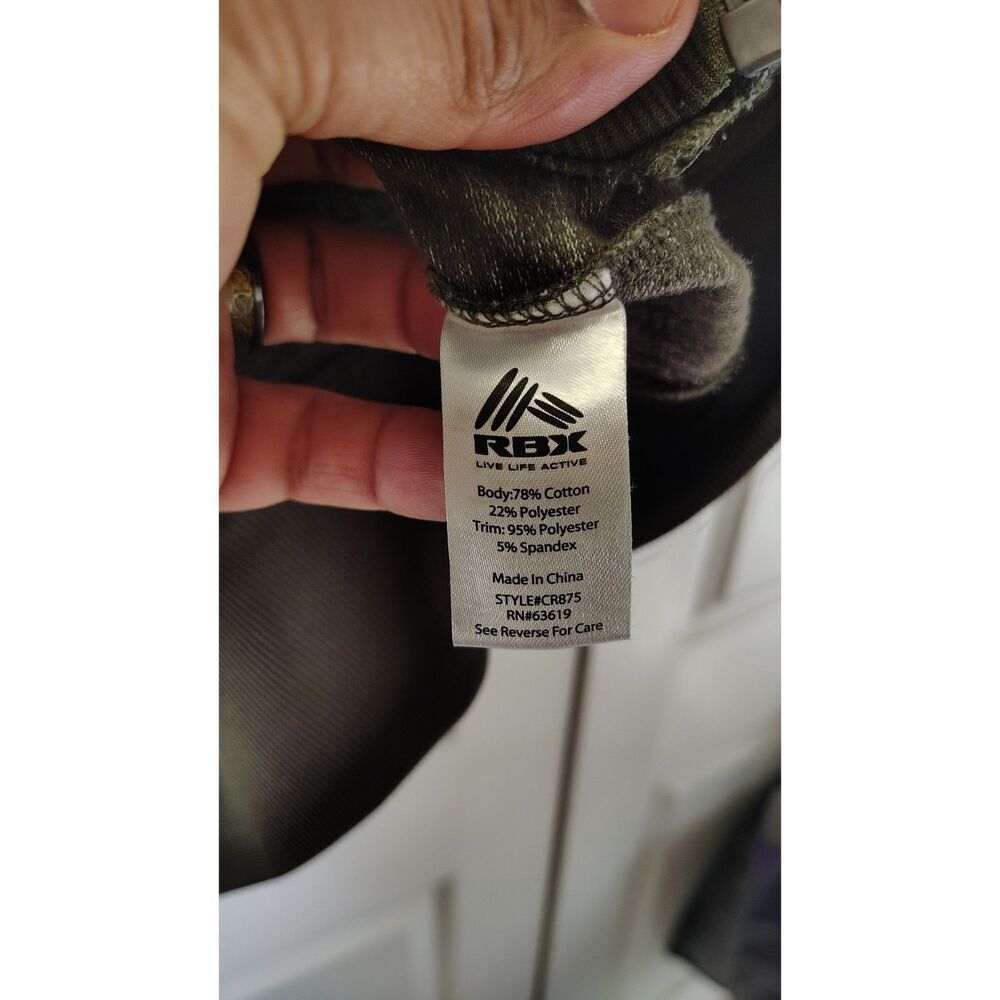 RBX Active Women's Full-Zip Space Dye Bomber Jacket Medium - Picture 6 of 6